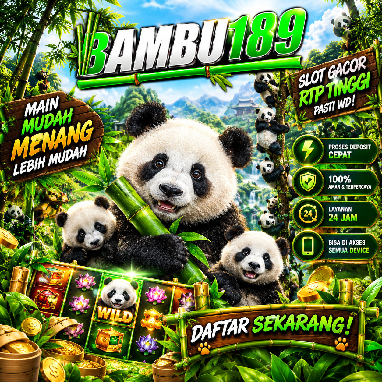 Banner Game Online BAMBU189
